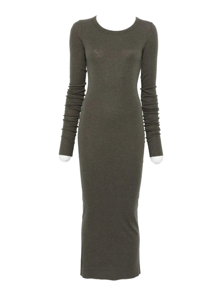 Rick Owens long-sleeve midi dress