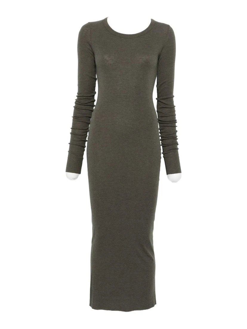 Rick Owens long-sleeve midi dress