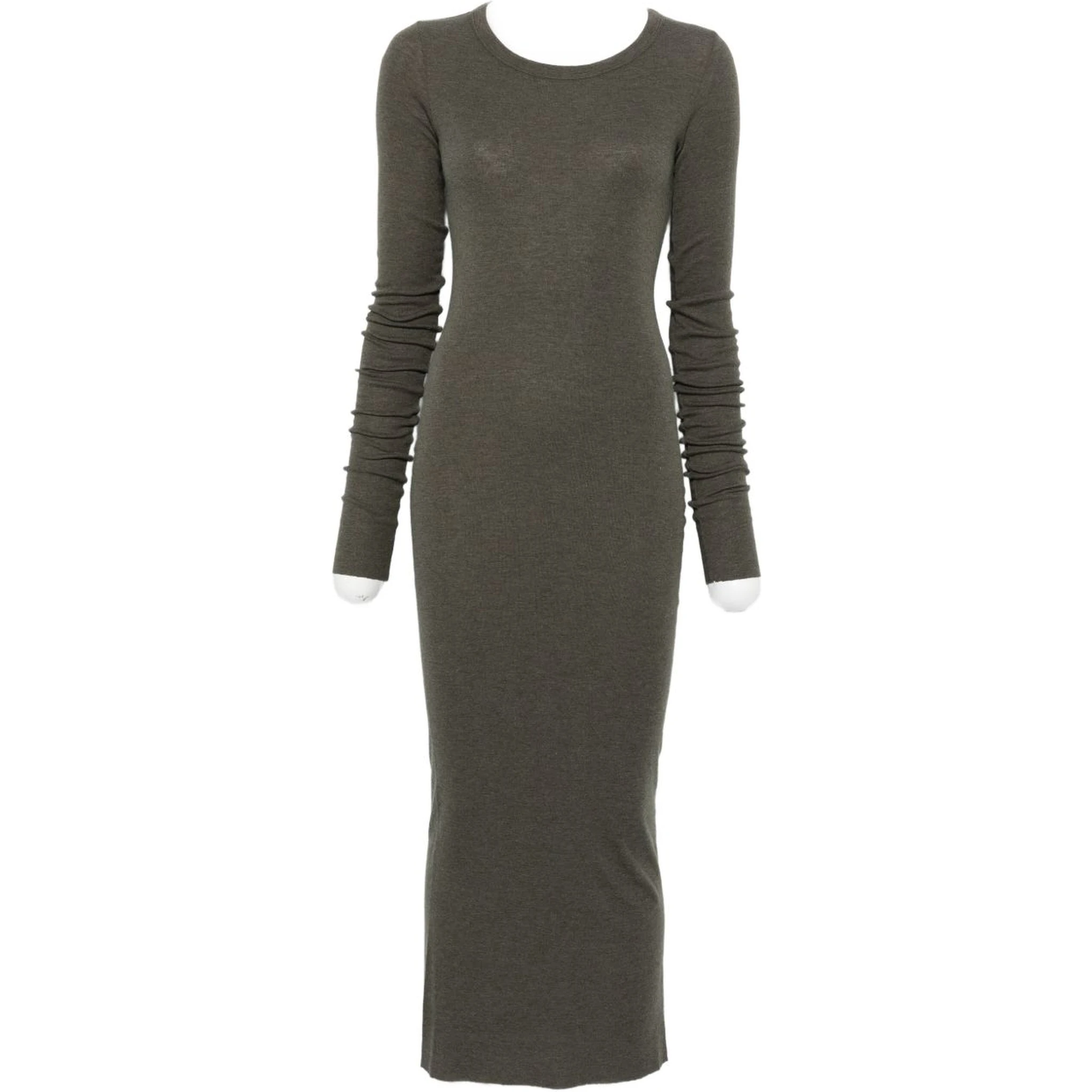 Rick Owens long-sleeve midi dress