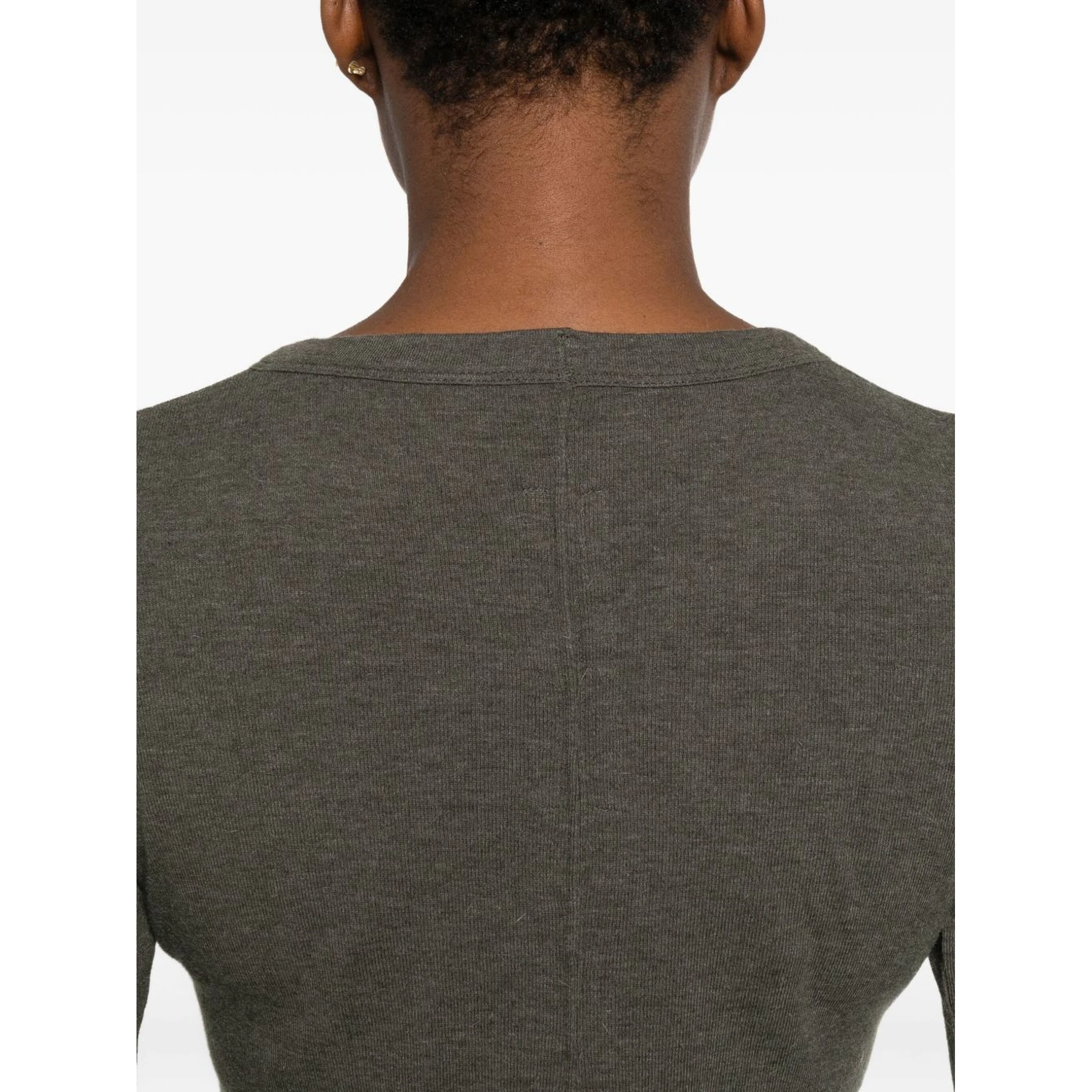 Rick Owens long-sleeve midi dress