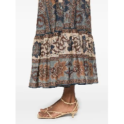 Ascension midi skirt