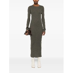 Rick Owens long-sleeve midi dress
