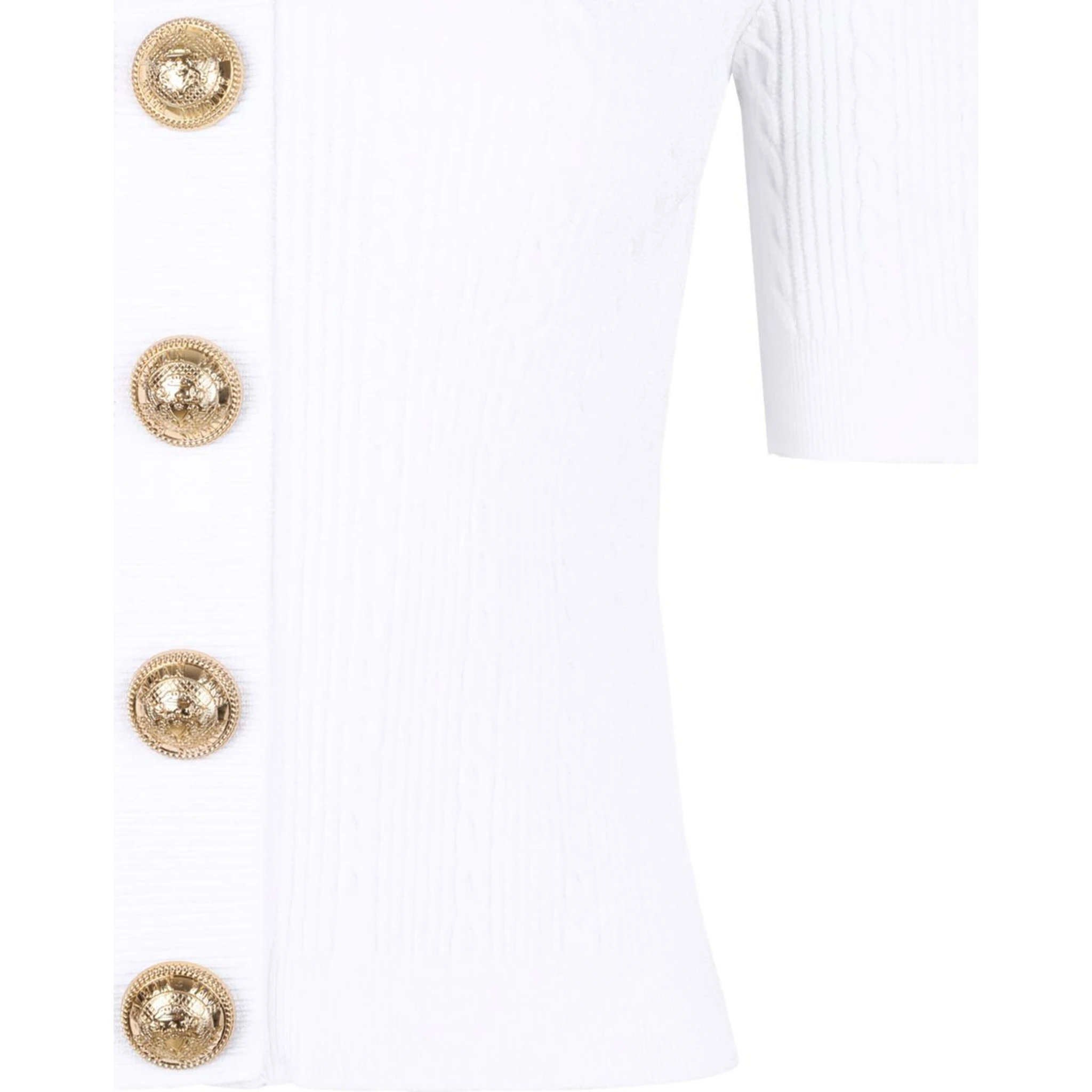 ribbed buttoned top