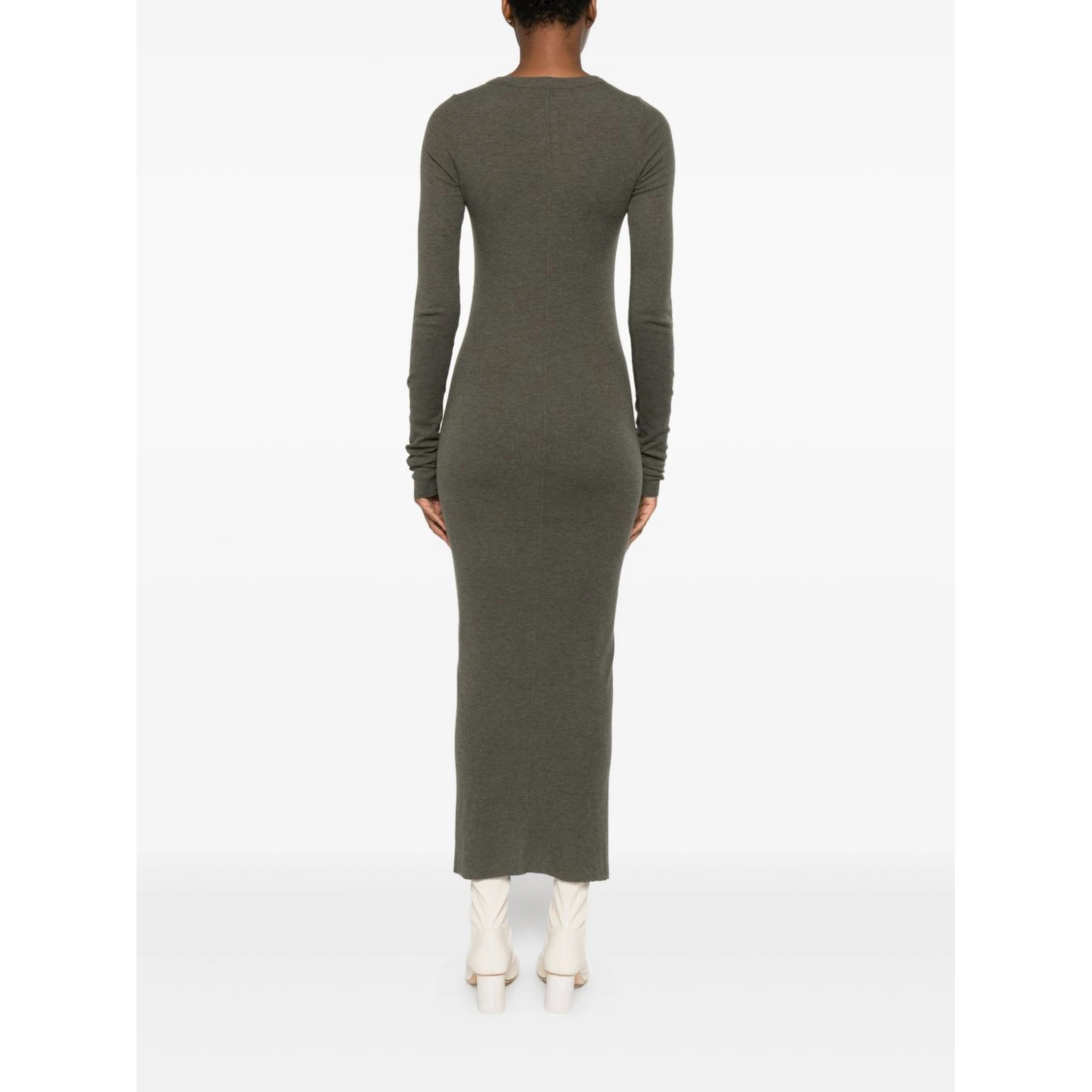 Rick Owens long-sleeve midi dress