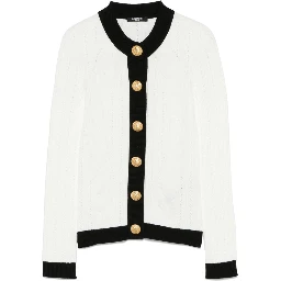 Two-tone cardigan