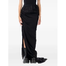 Rick Owens drawstring side-split skirt