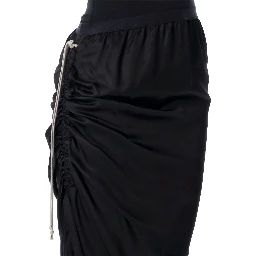 Rick Owens drawstring side-split skirt