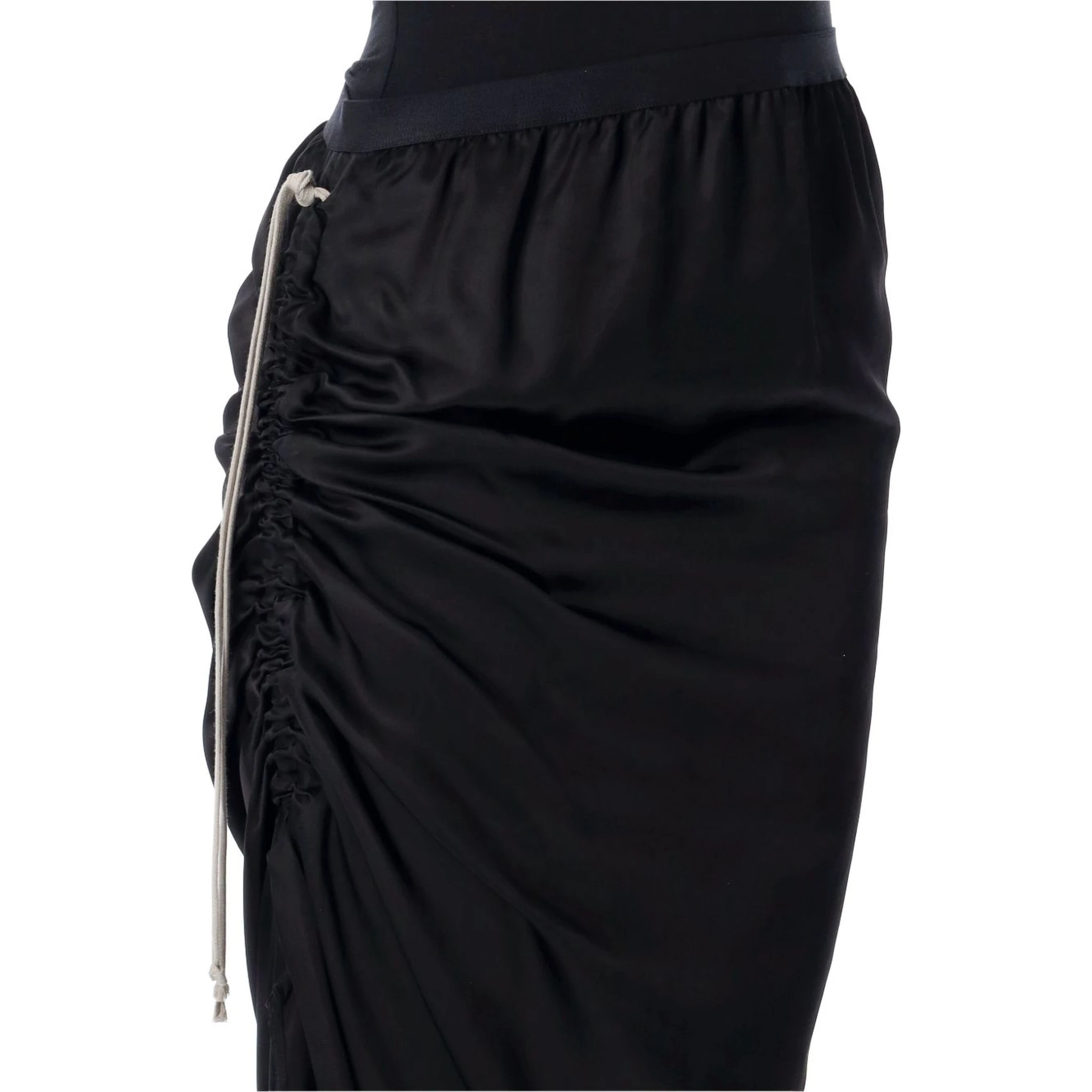 Rick Owens drawstring side-split skirt