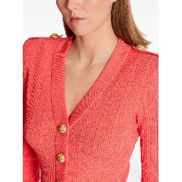 cable-knit cardigan