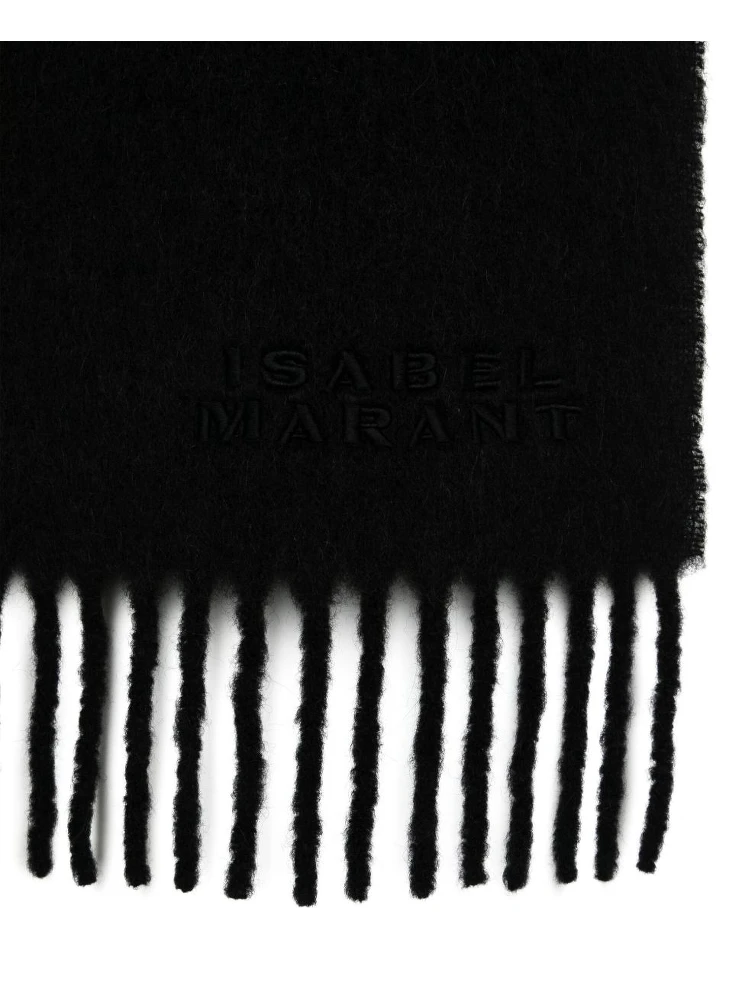 Women Firny Wool Scarf In Black alternative