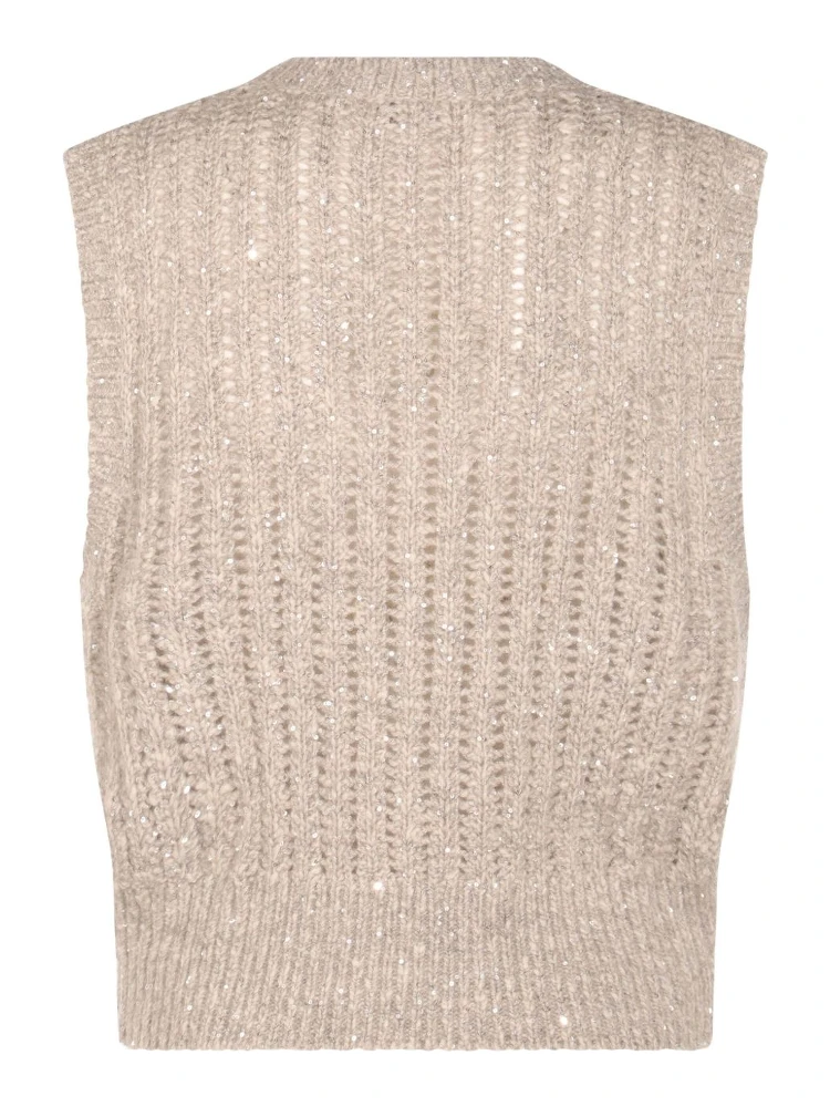 Women Wool Tank Top In Multi alternative