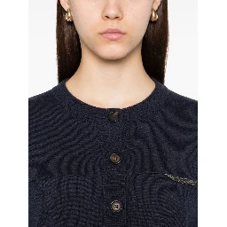 Monili-chain cardigan