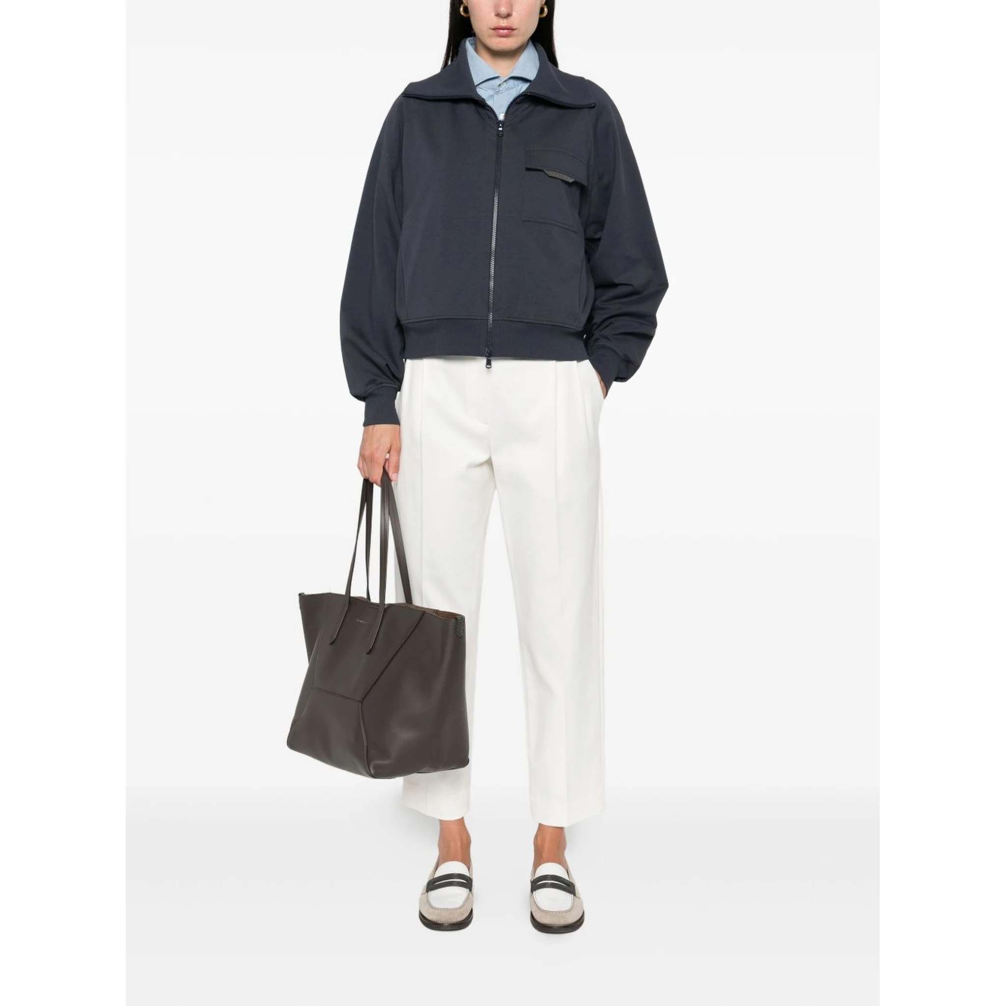 Brunello Cucinelli pleated trousers