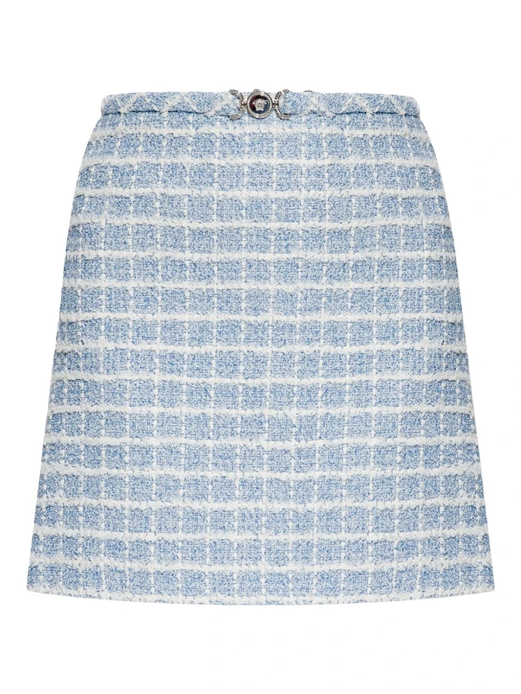 Versace tweed mini skirt