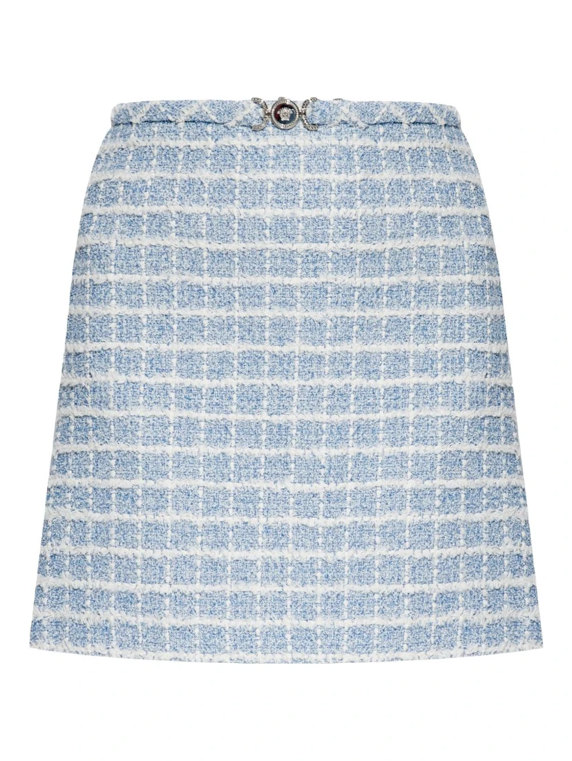 Versace tweed mini skirt