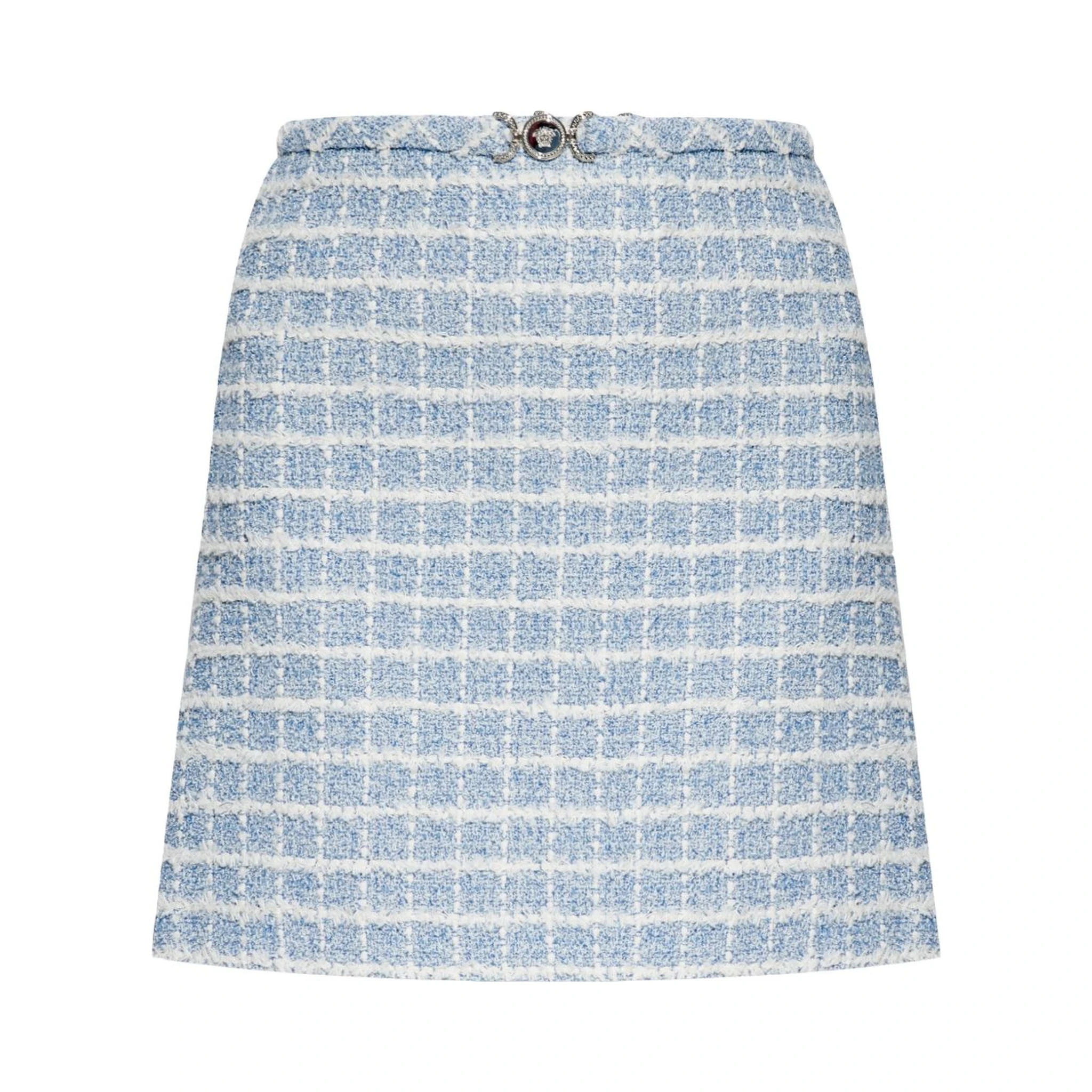 Versace tweed mini skirt