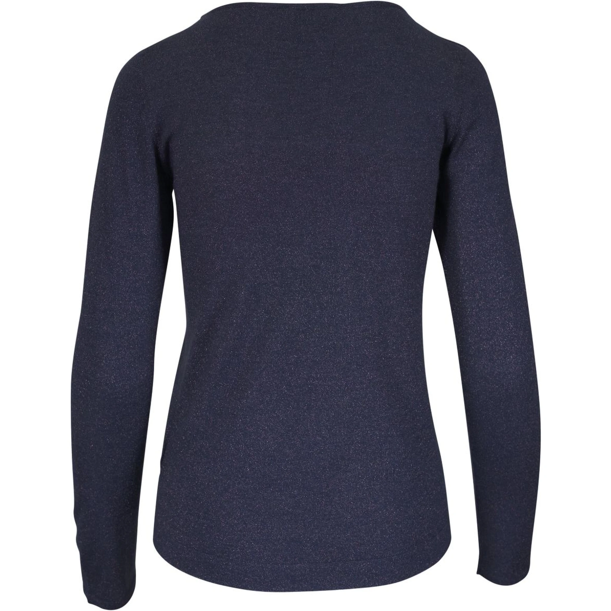 Pullover Aus Lurex In Blau