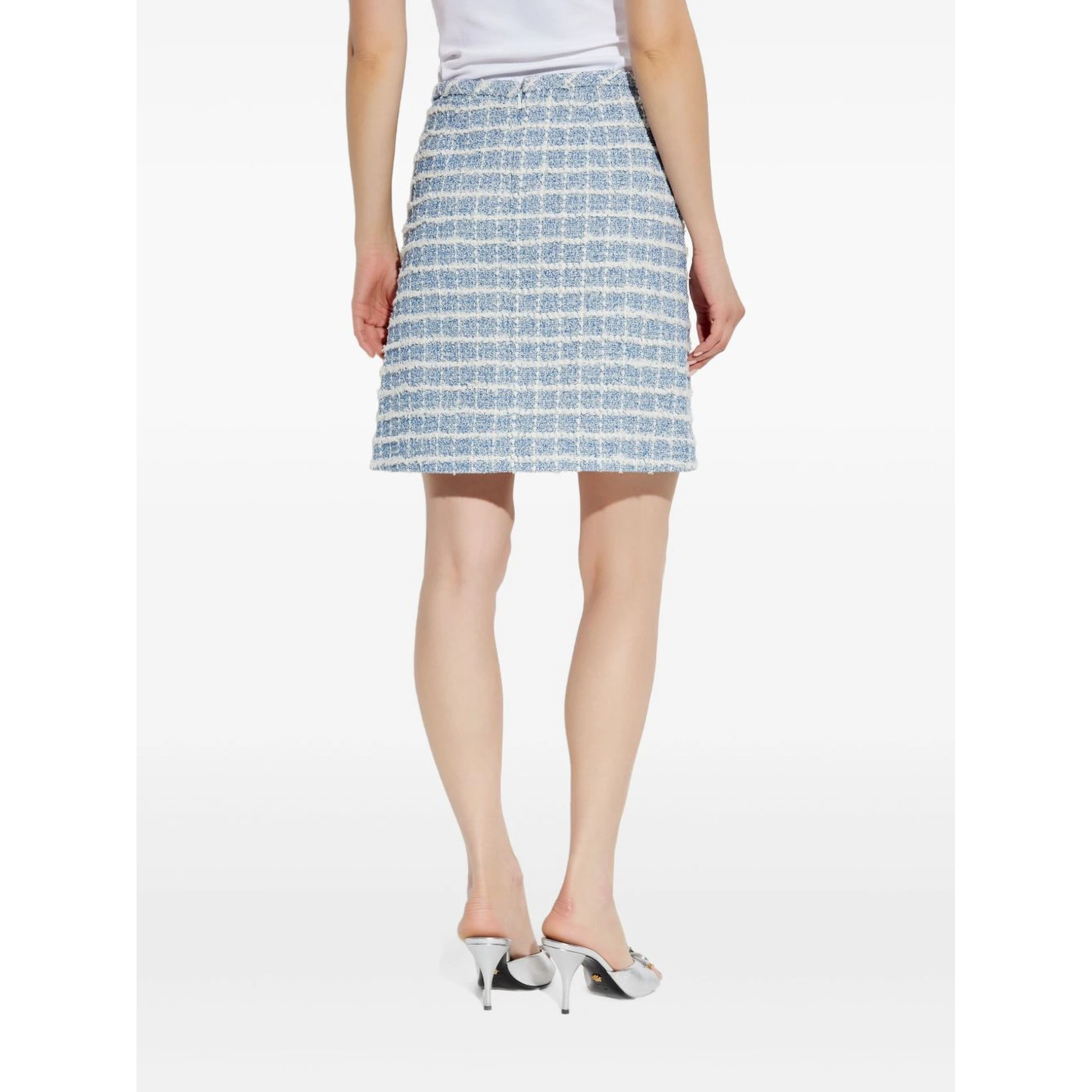 Versace tweed mini skirt