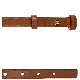 Chloé logo buckle leather belt