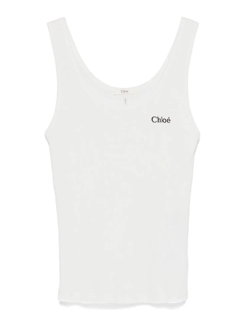 Chloé jersey tank top