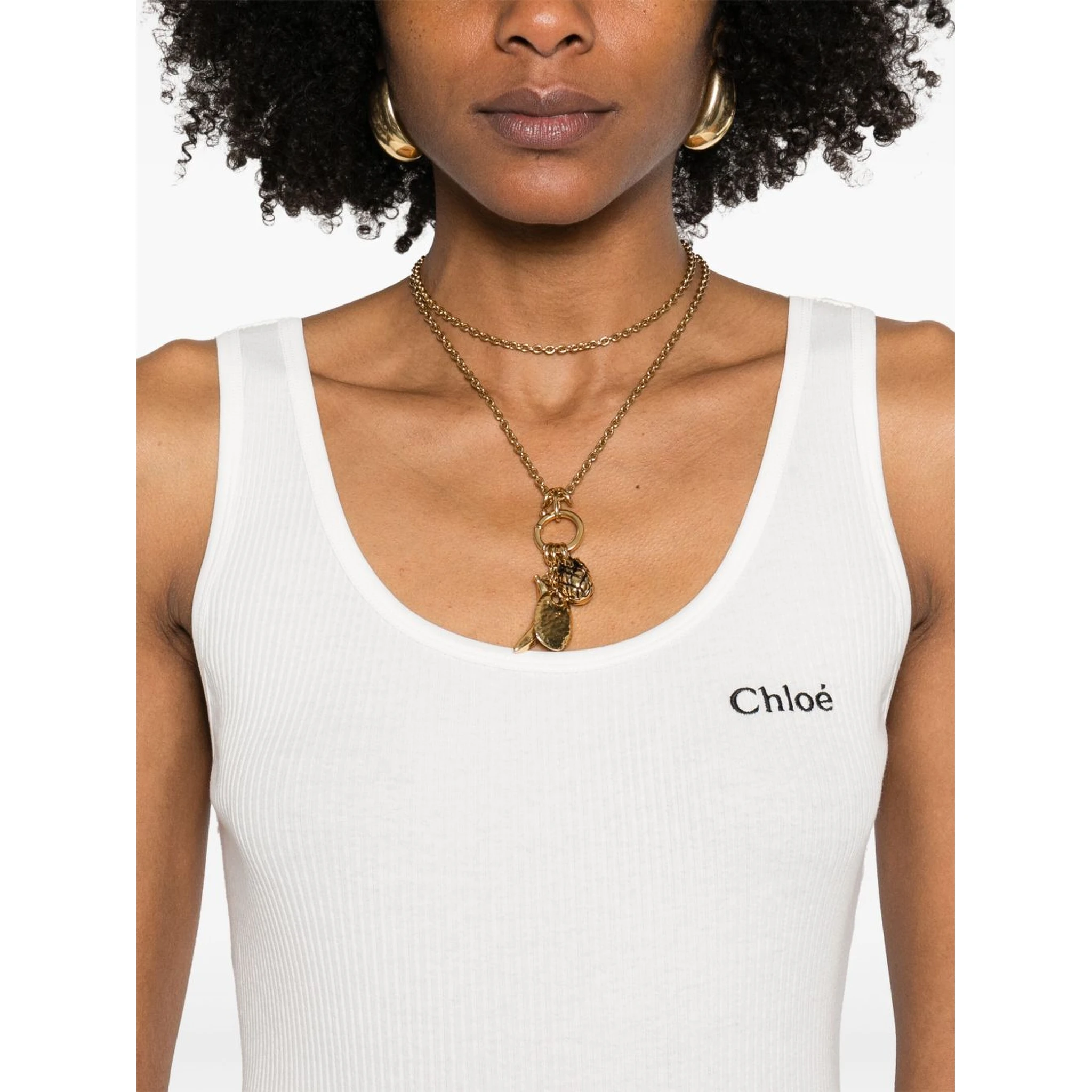 Chloé jersey tank top