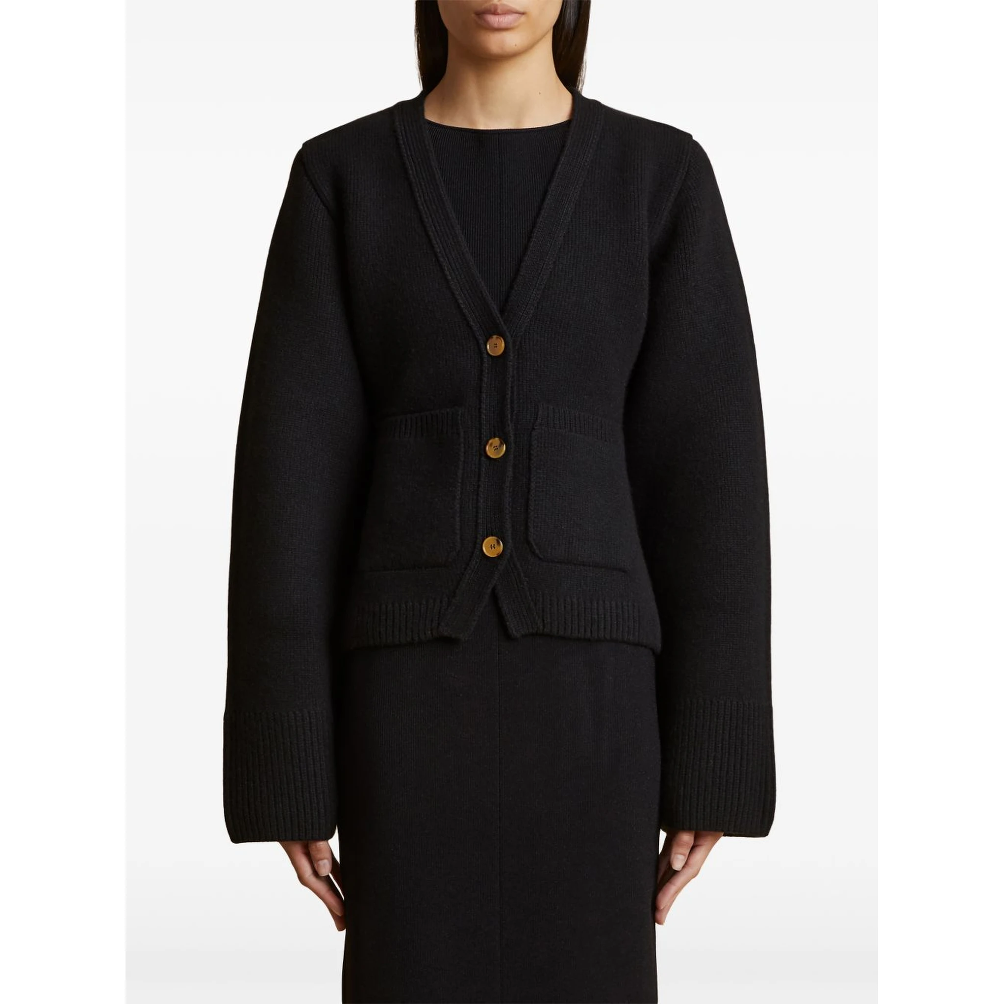 KHAITE Sweaters Black