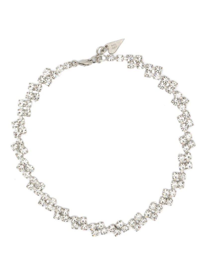 crystal-embellished necklace