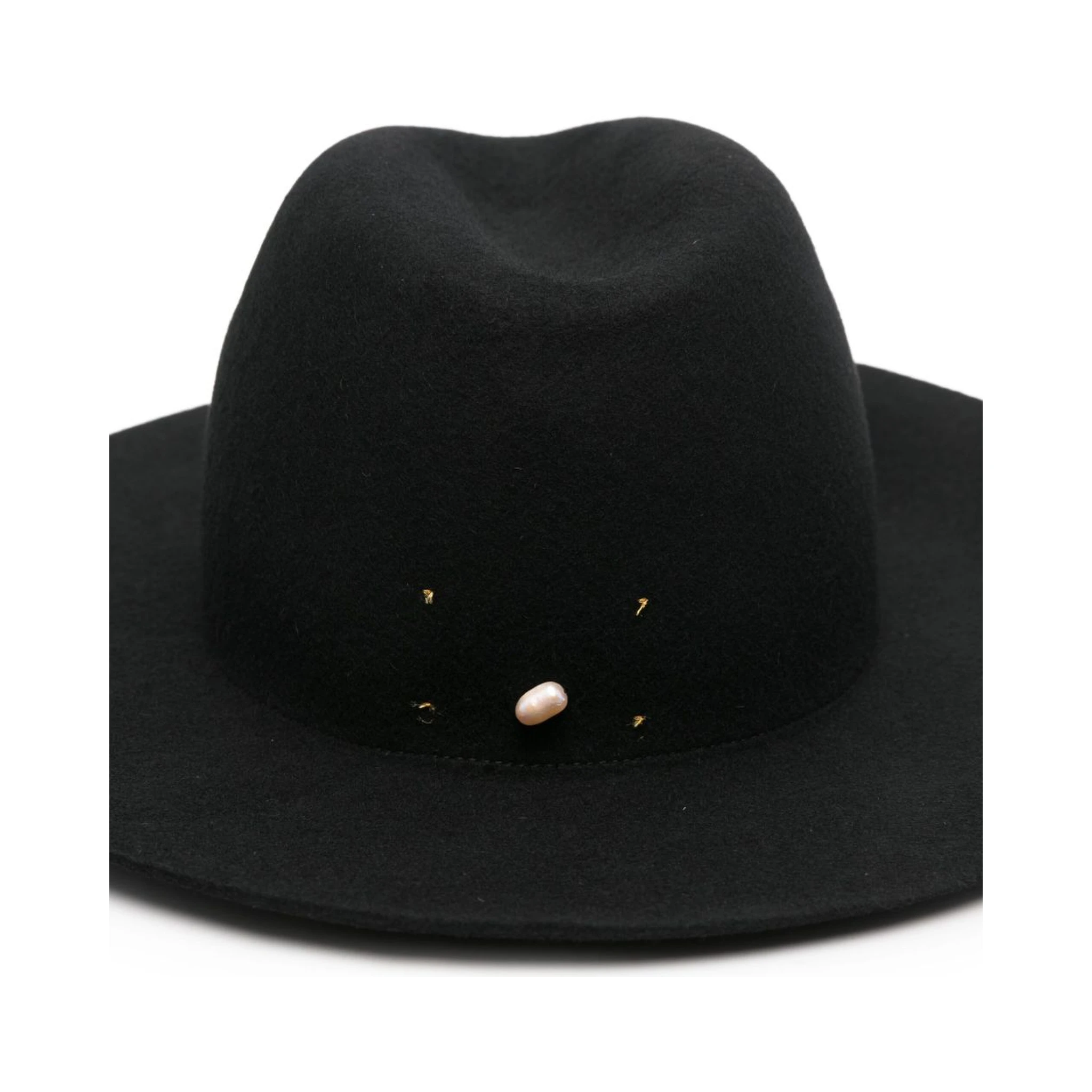 Forte_forte Wool Fedora Hat In Black