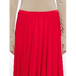 Pleated Midi Skirt