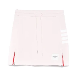 4-Bar jersey mini skirt