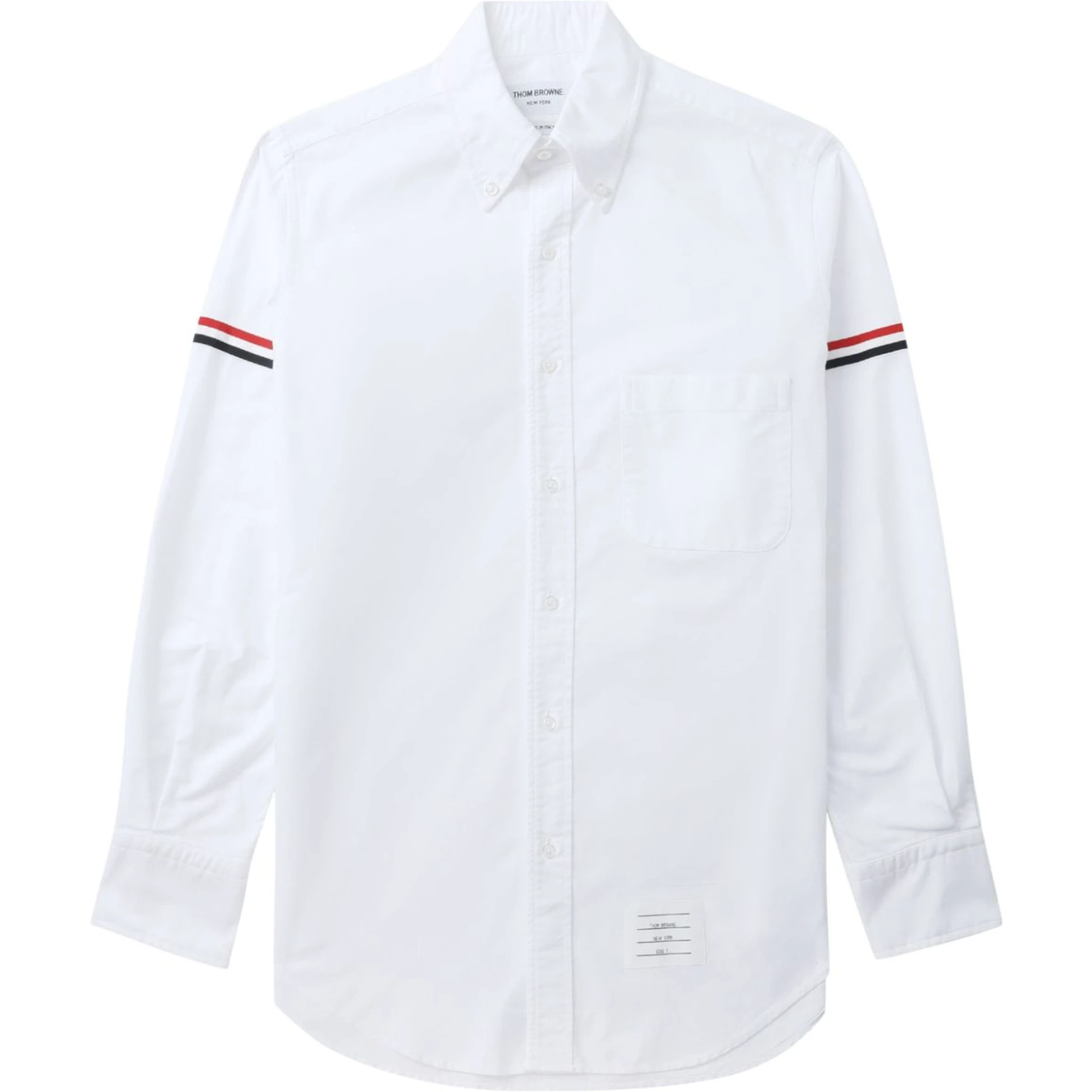 grosgrain-armband Oxford shirt