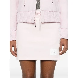 4-Bar jersey mini skirt