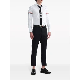 grosgrain-armband Oxford shirt