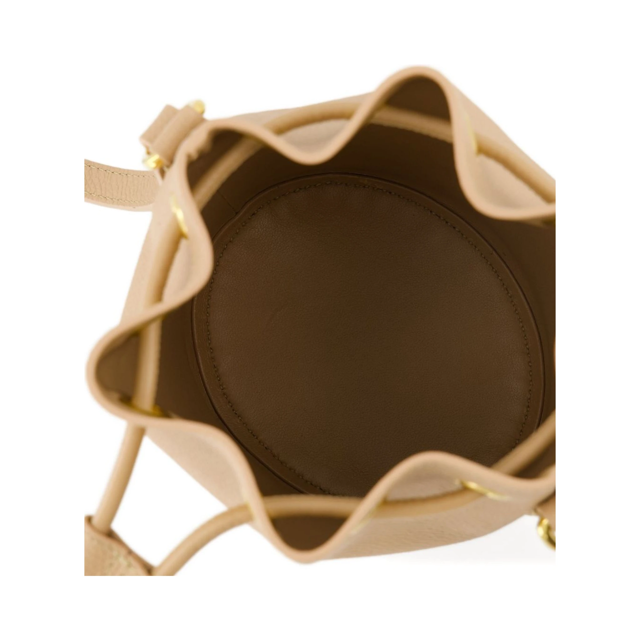 VLogo Signature drawstring bucket bag