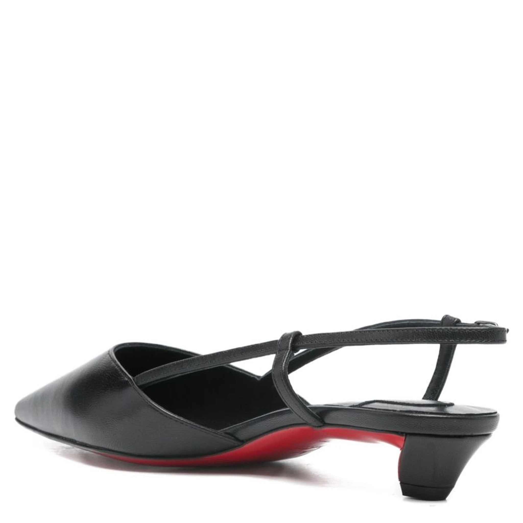 25mm Miss Z leather pointed-toe pumps