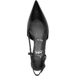 25mm Miss Z leather pointed-toe pumps