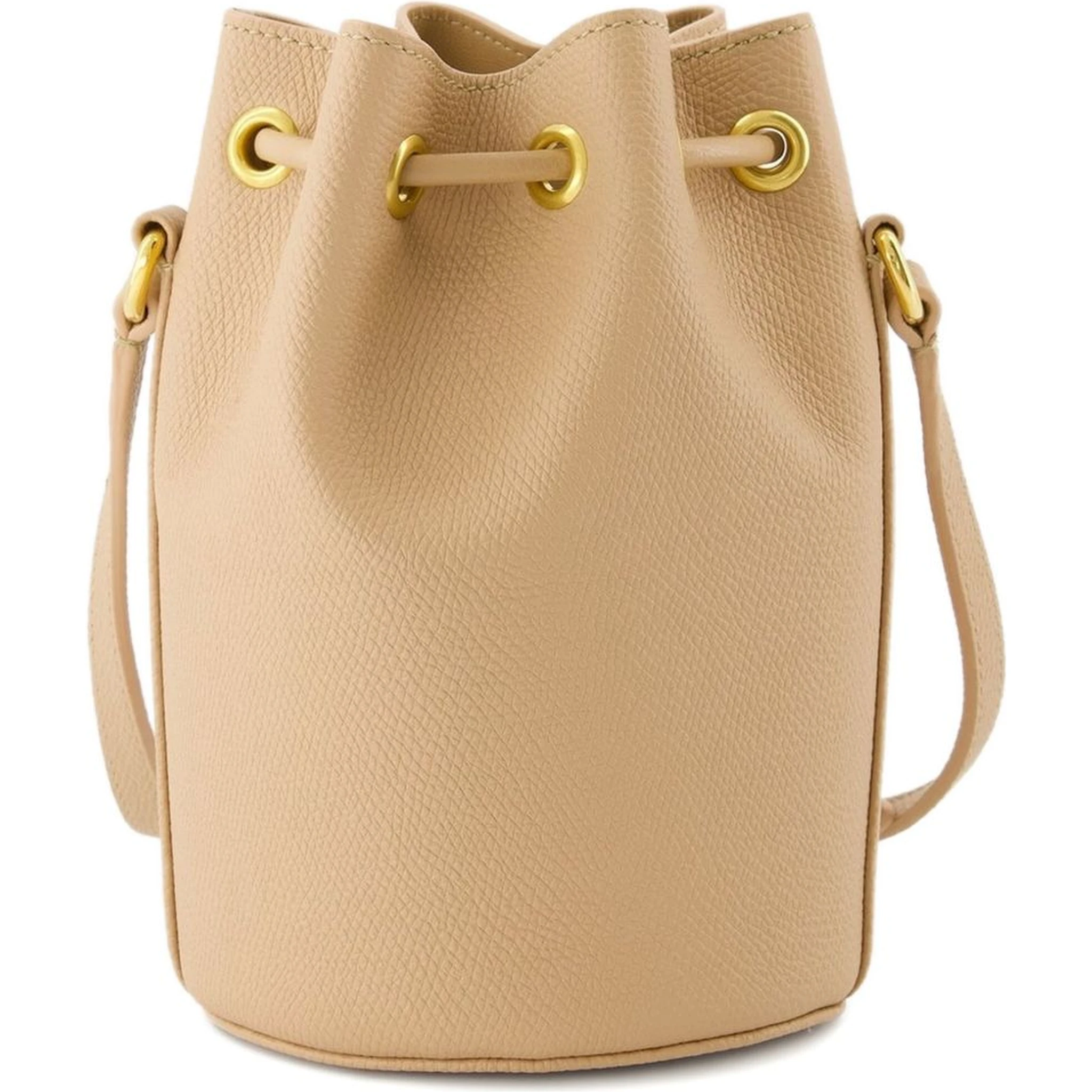 VLogo Signature drawstring bucket bag