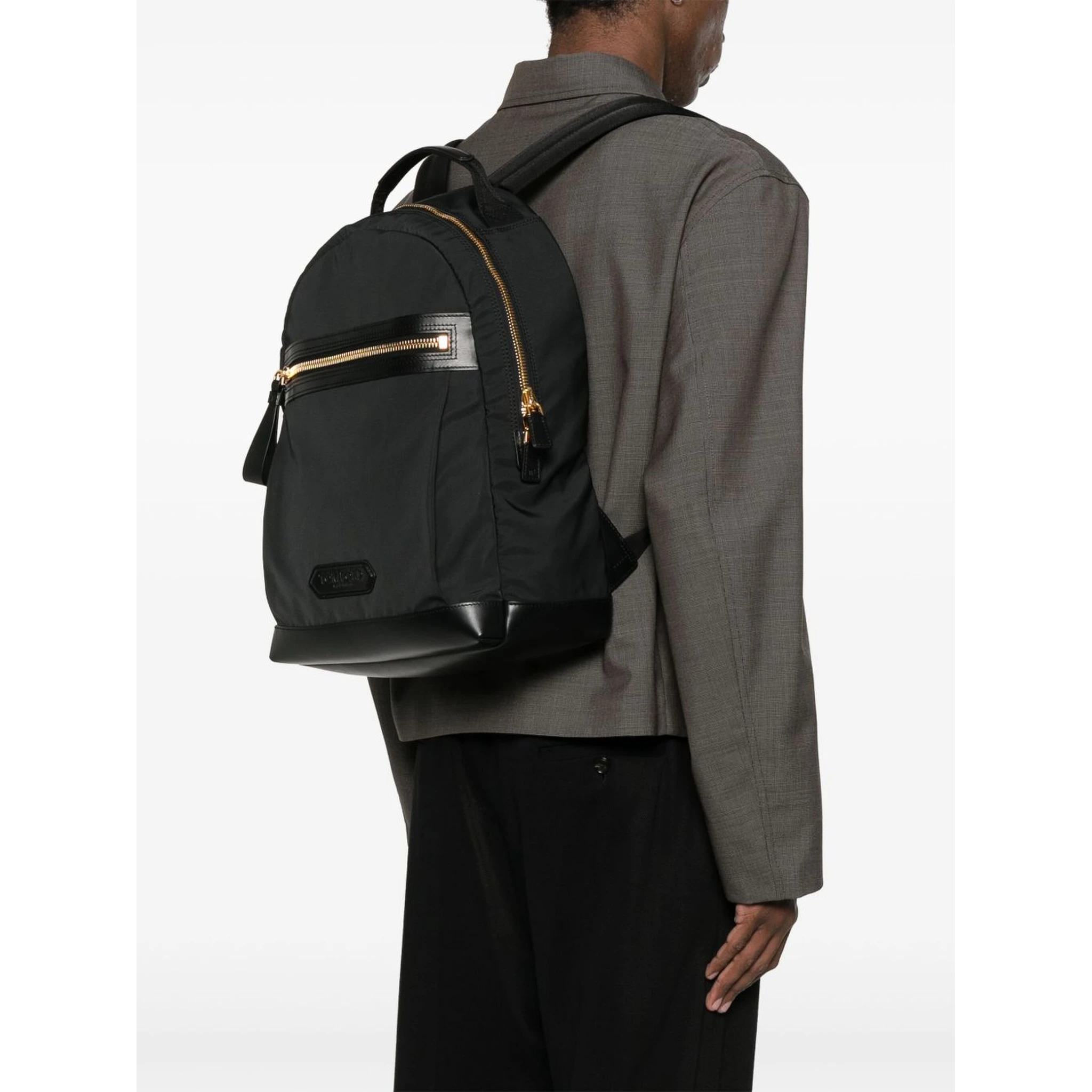 Backpack With Logo In Black