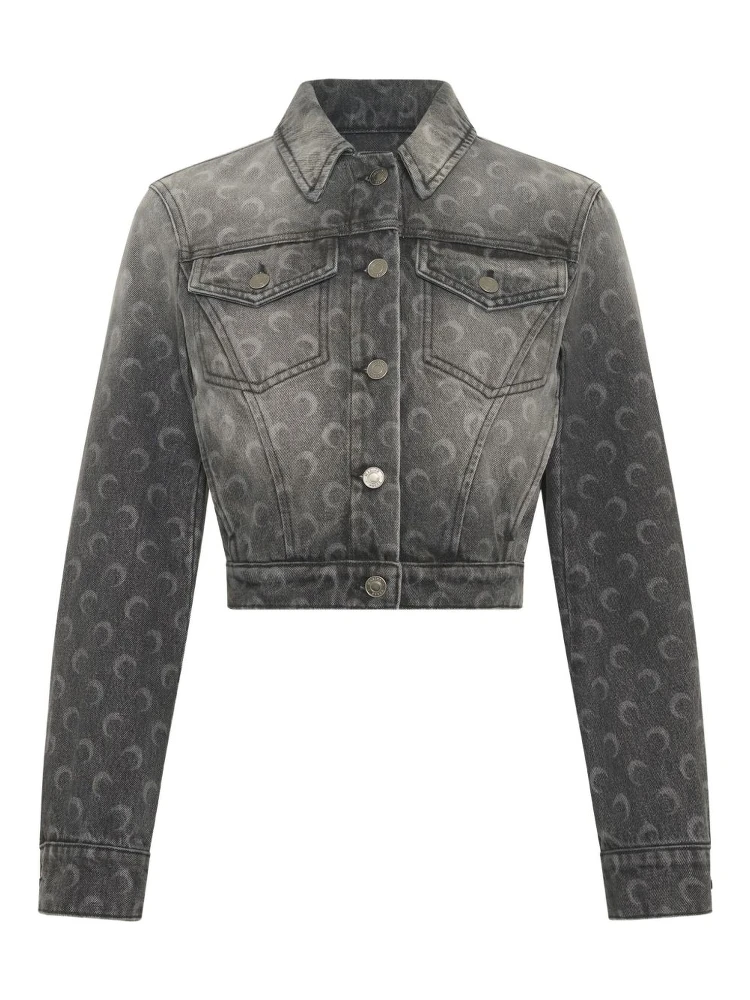 moon laser denim jacket