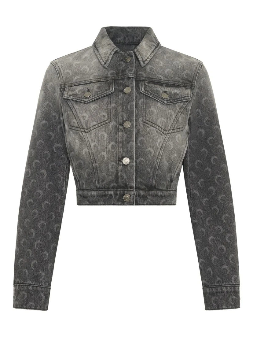 moon laser denim jacket