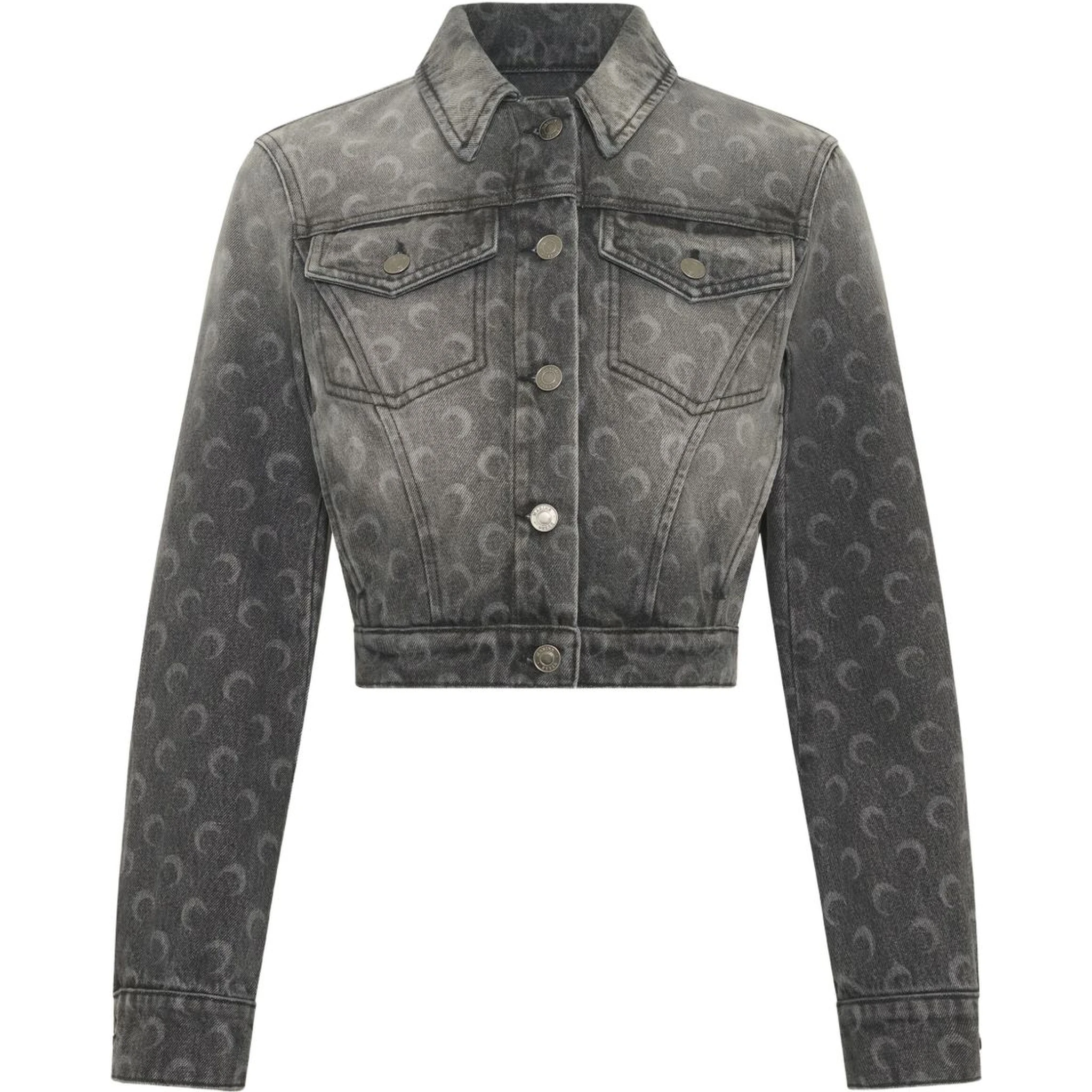 moon laser denim jacket