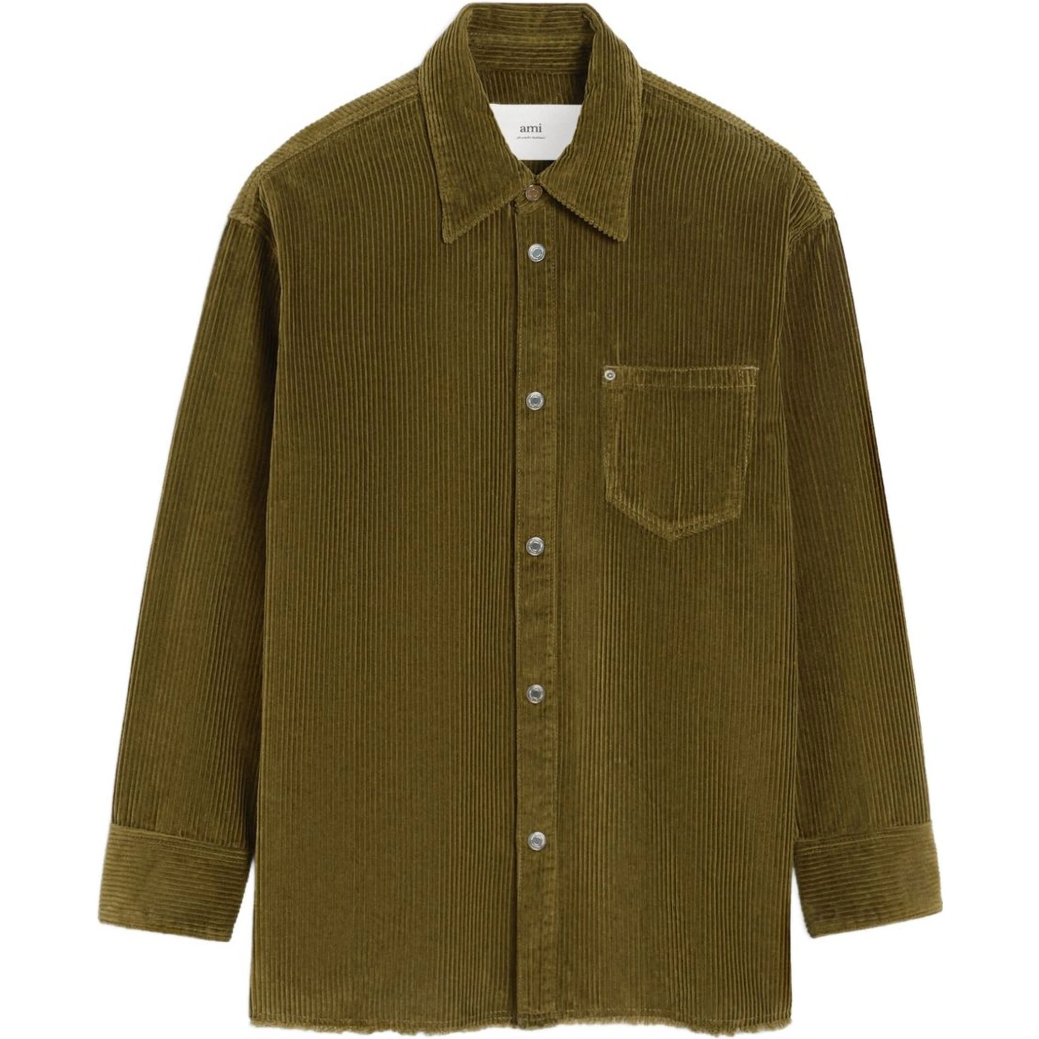 Ami Paris Shirts Brown