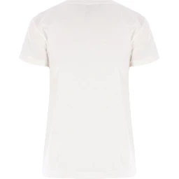 cat-face patch T-shirt