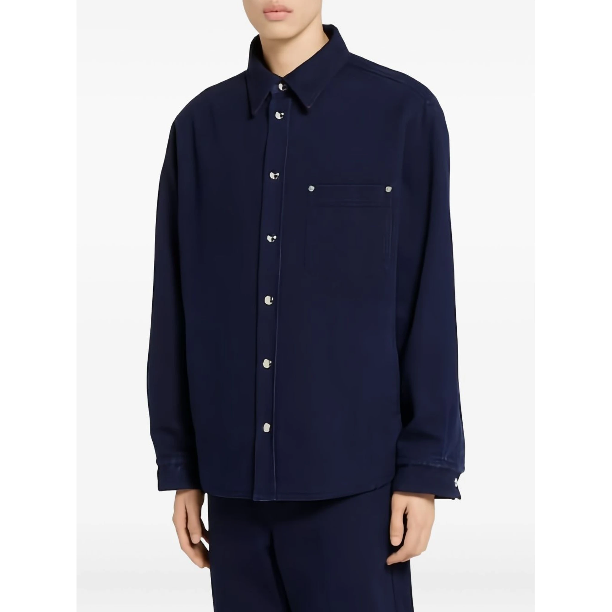 Reversible Denim Flannel Shirt