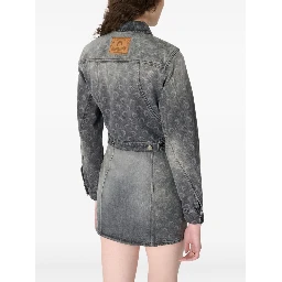 moon laser denim jacket