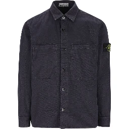 chest-pocket patch shirt