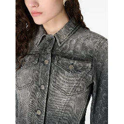 moon laser denim jacket