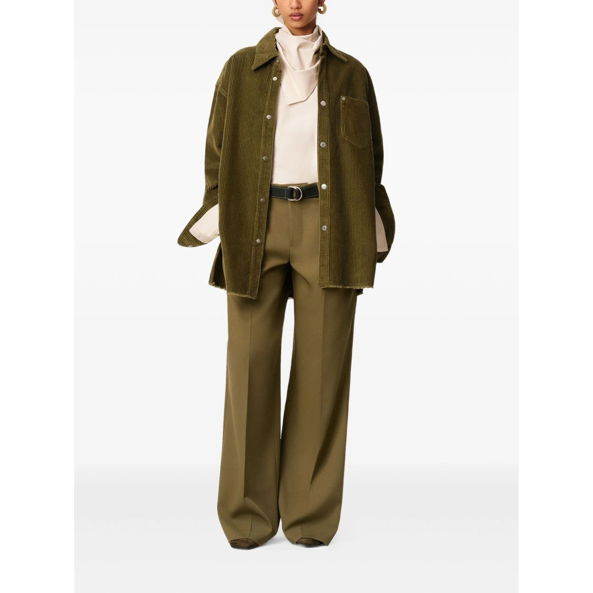 Ami Paris Shirts Brown