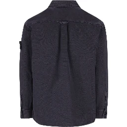 chest-pocket patch shirt