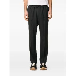Wool Elasticated-Waist Trousers
